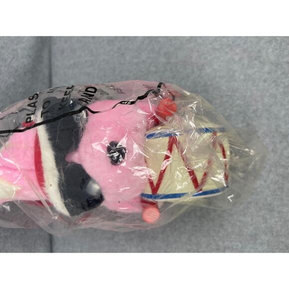 Vintage Energizer Battery Bunny Plush Christmas‎ Stocking in Bag 1993 - Picture 3 of 4